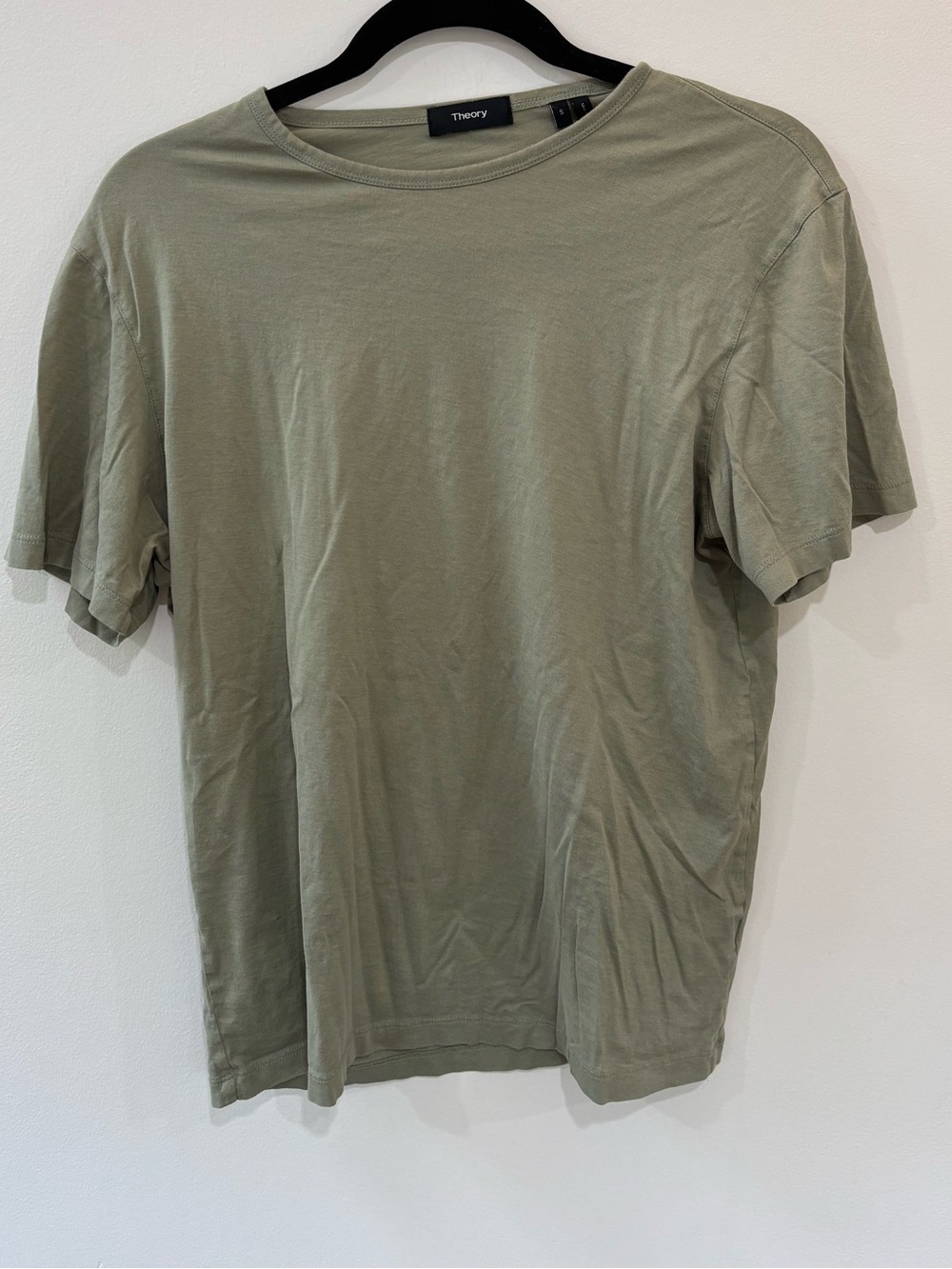Theory Precise Tee Luxe Crewneck Short Sleeve T-shirt